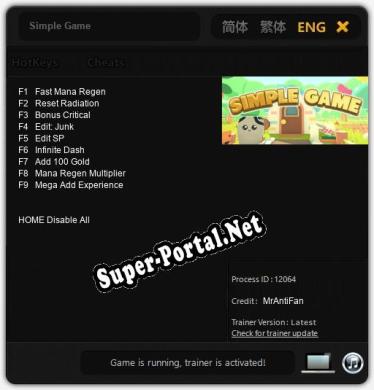 Simple Game: ТРЕЙНЕР И ЧИТЫ (V1.0.62)