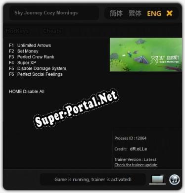 Sky Journey Cozy Mornings: Читы, Трейнер +6 [dR.oLLe]