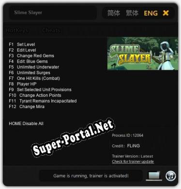 Slime Slayer: Трейнер +12 [v1.2]