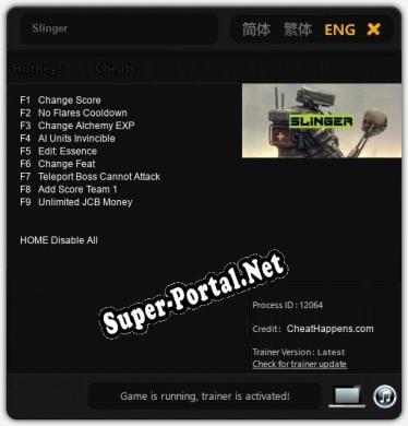 Трейнер для Slinger [v1.0.5]