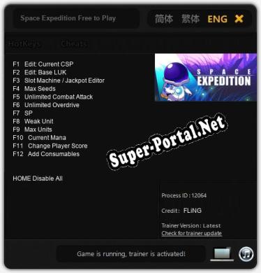 Space Expedition Free to Play: Читы, Трейнер +12 [FLiNG]