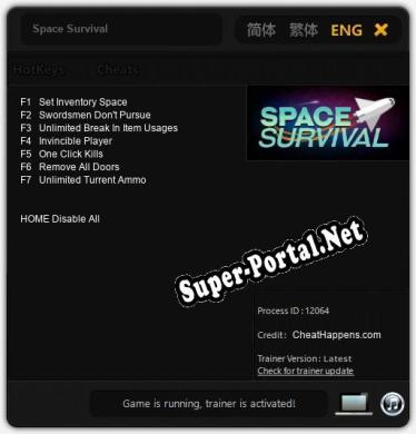 Space Survival: ТРЕЙНЕР И ЧИТЫ (V1.0.15)