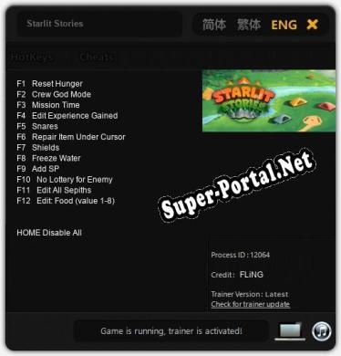 Starlit Stories: Читы, Трейнер +12 [FLiNG]