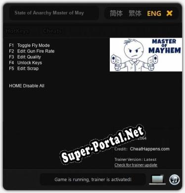 State of Anarchy Master of Mayhem: ТРЕЙНЕР И ЧИТЫ (V1.0.66)