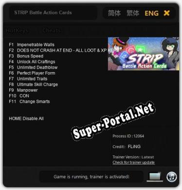 STRIP Battle Action Cards: ТРЕЙНЕР И ЧИТЫ (V1.0.58)