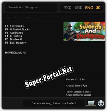 Swords And Shotguns: Читы, Трейнер +6 [MrAntiFan]