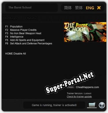 The Burnt School: Читы, Трейнер +6 [CheatHappens.com]