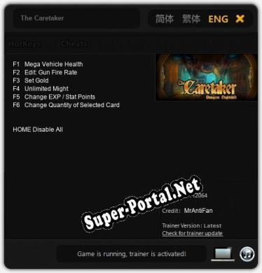 Трейнер для The Caretaker [v1.0.2]