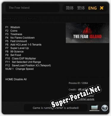 The Fear Island: Читы, Трейнер +13 [dR.oLLe]