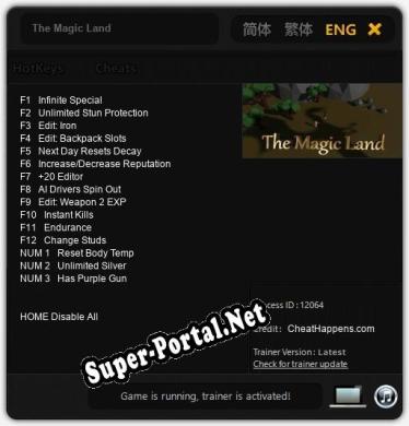The Magic Land: Трейнер +15 [v1.7]