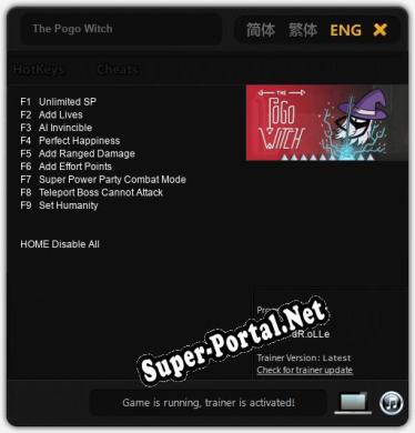 The Pogo Witch: Трейнер +9 [v1.6]