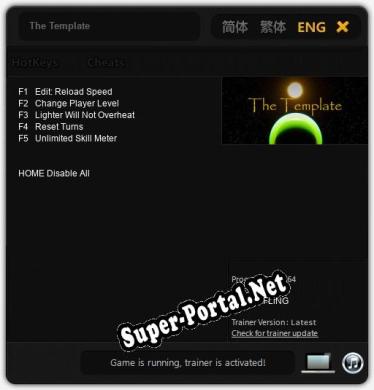 The Template: Трейнер +5 [v1.4]