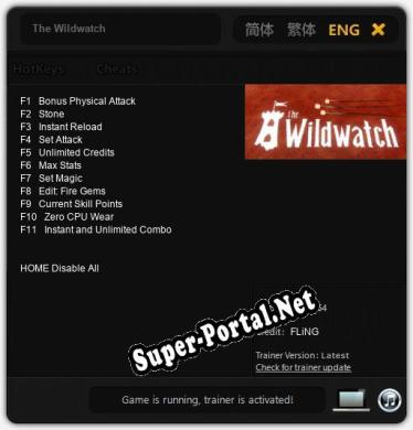 The Wildwatch: Читы, Трейнер +11 [FLiNG]