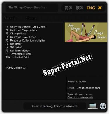 The Wungo Dungo Surprise: Читы, Трейнер +10 [CheatHappens.com]