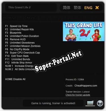 This Grand Life 2: Читы, Трейнер +14 [CheatHappens.com]