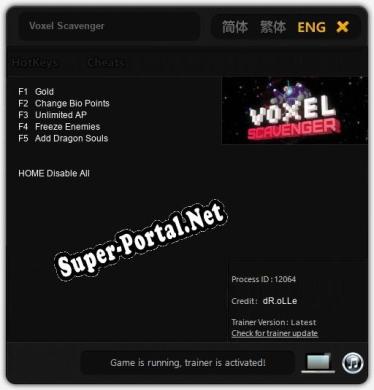 Трейнер для Voxel Scavenger [v1.0.2]