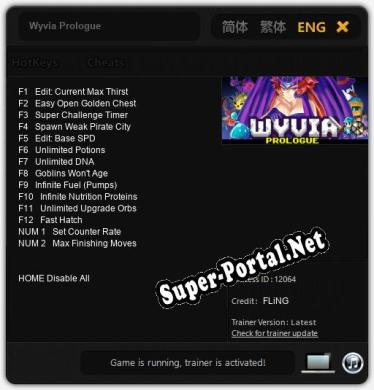 Wyvia Prologue: Читы, Трейнер +14 [FLiNG]